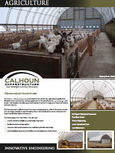 Agricultural barns