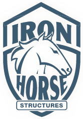 Iron Horse Structures : Calhoun Buildings for Sand and Salt Storage, Equipment Storage, Horse Riding Arenas, Livestock Housing